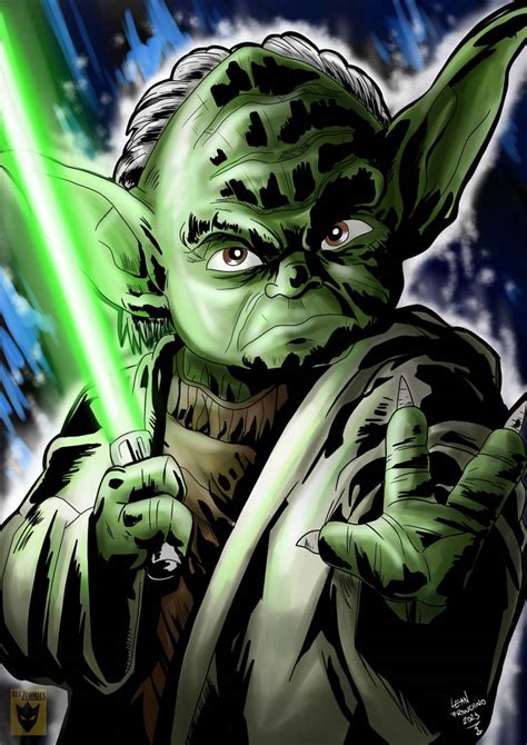 Yoda by EstrellaFugaz9 on DeviantArt