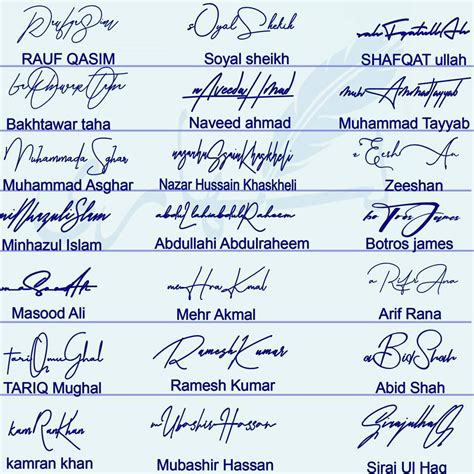 Signature Generator Handwriting