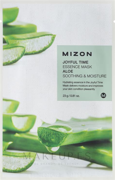 Mascarilla Facial De Tejido Con Extracto De Aloe Vera Mizon Joyful