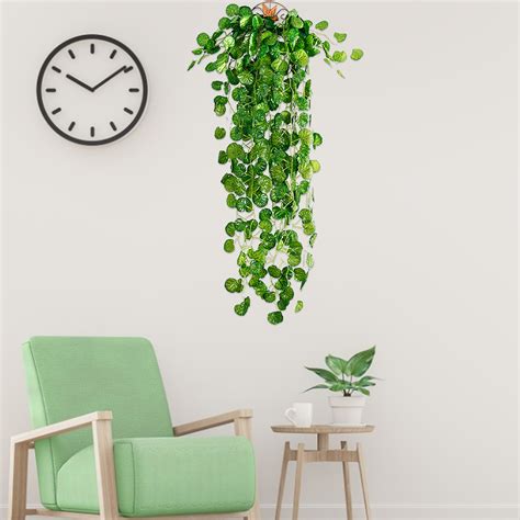 Yirtree Artificial Hanging Plants 3937in Fake Ivy Vine Fake Ivy Leaves