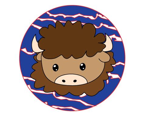 Buffalo Bills Cartoon Clip Art digital - Etsy