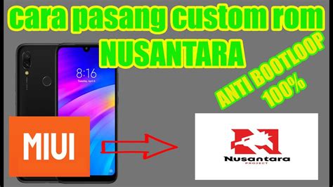 CUSTOM ROM NUSANTARA REDMI 7 ONC ONCLITE ANDROID 10 LTS YouTube