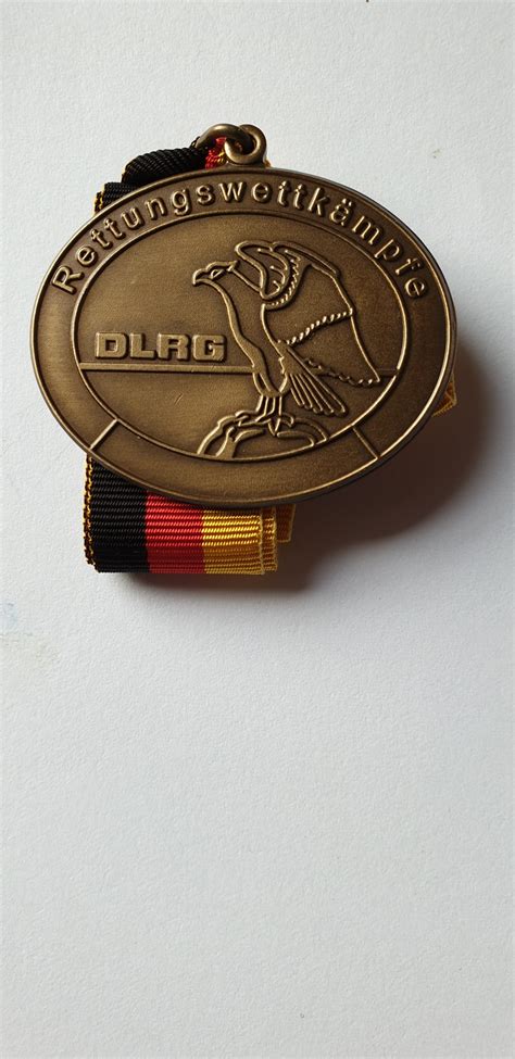 DLRG Medaille für Rettungswettkämpfe Bronze Silber Gold Ι Orden