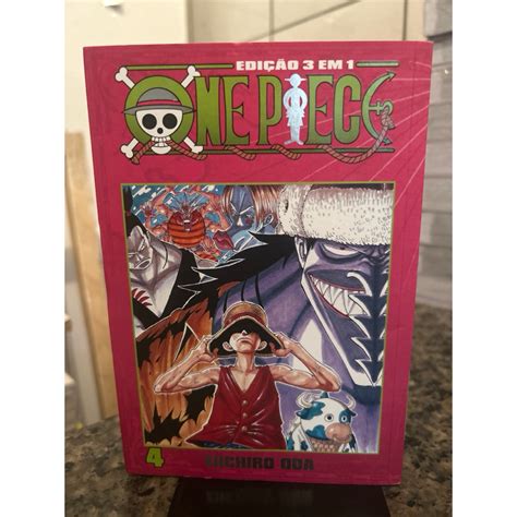 One Piece 3 Em 1 Volume 4 Shopee Brasil