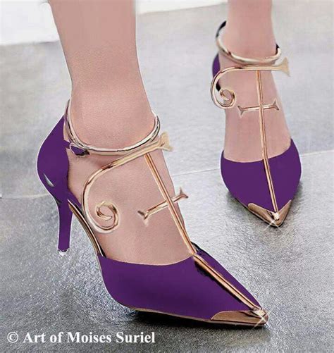 Prince-symbol inspired shoes!!!!! | Prince shoes, Purple shoes, Heels