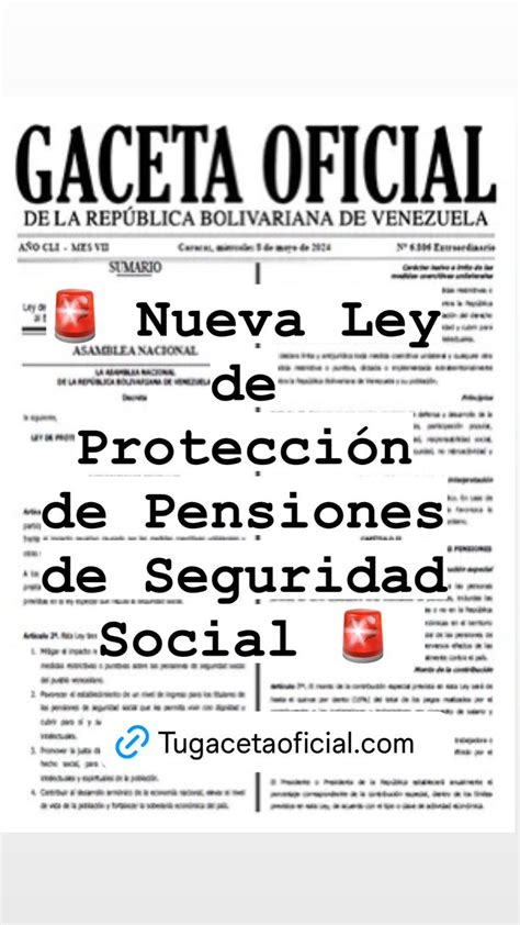 Ley De Protección De Las Pensiones De Seguridad Social Frente Al