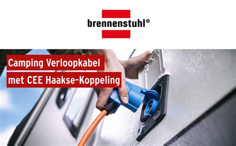 Brennenstuhl Camping Verlengsnoer Met CEE Stekker En Haakse Koppeling