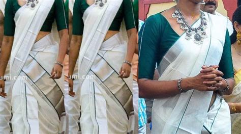 PV Sindhu in a traditional Kerala saree | Fashionworldhub