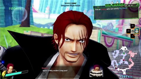 How To 100 Yonko Shanks First Map In One Piece Pirate Warriors 4 With