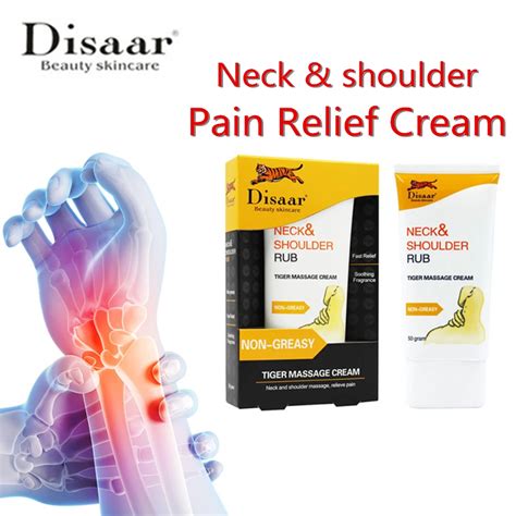 Disaar Body Massage Cream Relief Pain In Muscles And Joints Essential Oils Injured Muscle Pain