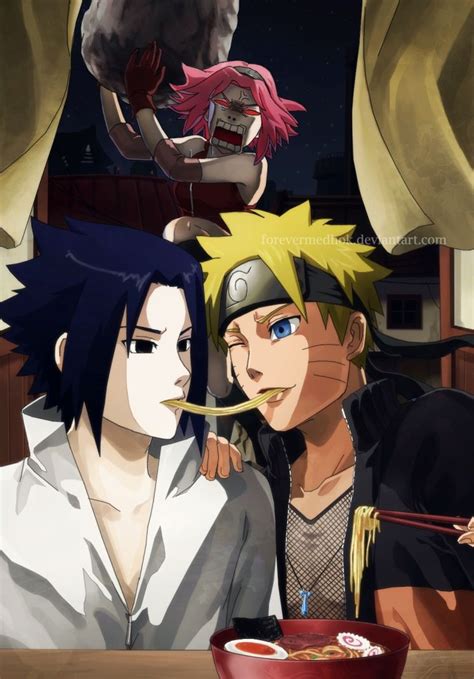 Anime Sasuke Naruto Kiss Naruto Fandom