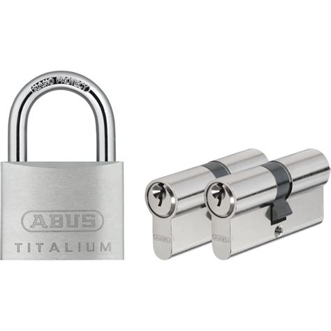 Abus T Rzylinder Aus Metall Mm Breite Silberfarben Hagebau De