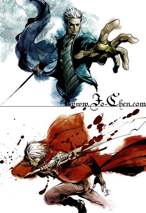 Dante and Vergil - Devil May Cry 3 Fan Art (33004787) - Fanpop