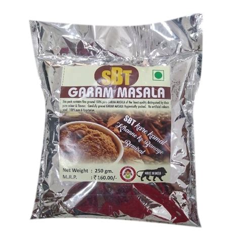 G Sbt Garam Masala Packaging Type Packets At Rs Packet In