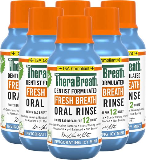 Amazon Therabreath Fresh Breath Dentist Formulated Oral Rinse