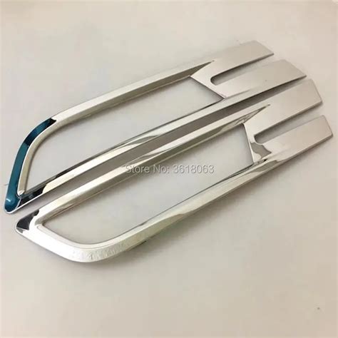 For 2017 Volkswagen Vw Passat B8 2018 Front Fog Light Cover Foglight Lamp Frame Trim Stainless