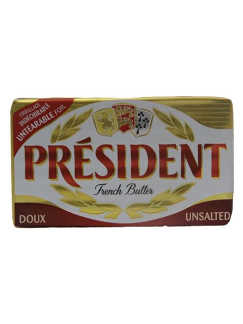 President Unsalted Butter, 200gm – MeatUp.shop