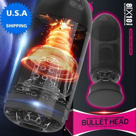Male Masturbaters Automatic HandsFree Cup Deep Sucking Stroker Men Sex Toy Voice EBay