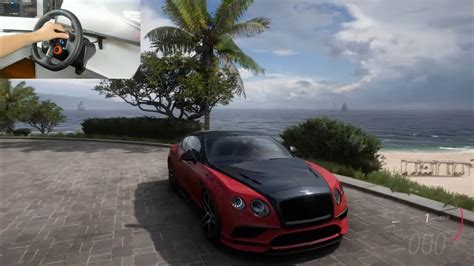 Bentley Continental GT Forza Horizon 5 Logitech G29 Gameplay YouTube