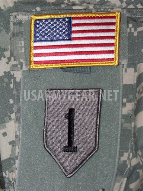 NEW US ARMY 101st Airbone Division ACU Patch W TAB Velcro Authentic