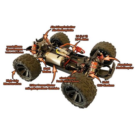 Coche Radio Control DF06 Evolution 1 14 RTR Truck