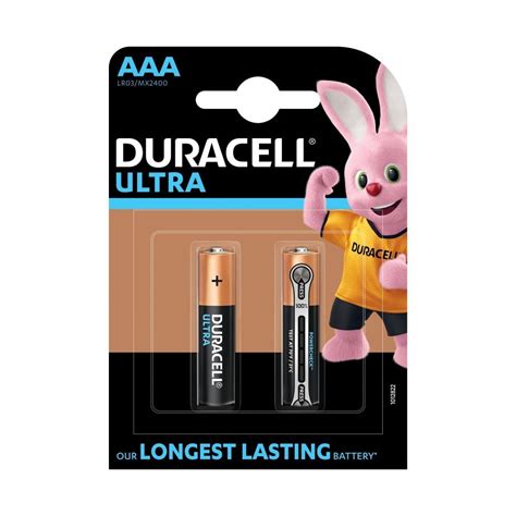 Baterii Alcaline Duracell Ultra Aaa Set 2 Buc