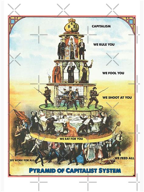 Cuaderno De Espiral Pirámide Del Sistema Capitalista Imprimir Pirámide Del Sistema