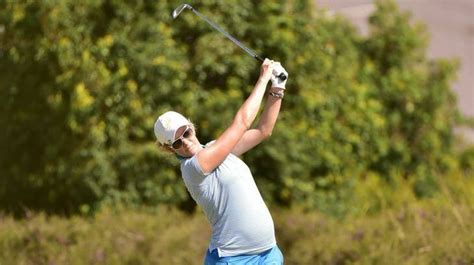 Canberra Golfer Nikki Campbells Pregnant Pause For Australia Classic