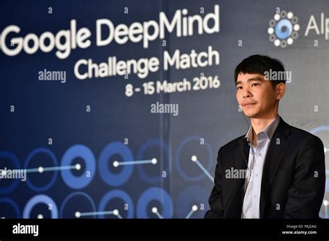 Lee Sedol Alphago High Resolution Stock Photography And Images Alamy