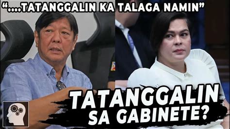 Mga Corrupt Lang Sa Gobyreno Ang Tinatanggal Tvp Sara Tatanggalin Na