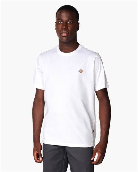 Dickies Mapleton Vit T Shirt Herr Carlings