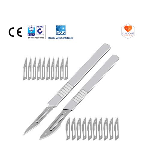 Surgical Blades Stainless Steel Clinocare