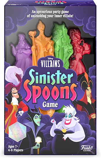 Funko Disney Villains Sinister Spoons Party Game Releasing in June 2023 ...