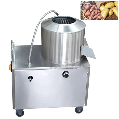 2024 Stainless Steel Electric Vegetable Fruit Peeler High Speed Roller