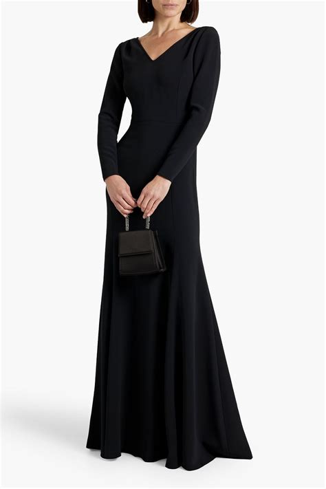 Carolina Herrera Crepe Gown