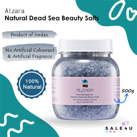 Alzara Natural Dead Sea Beauty Salts 500g Cosway Lazada