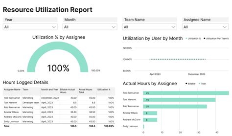 Resource Management Reporting And Dashboards In Project Management