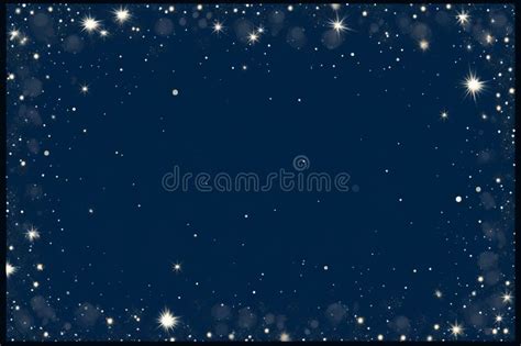 A Dark Blue Background with Stars on it Stock Illustration ...