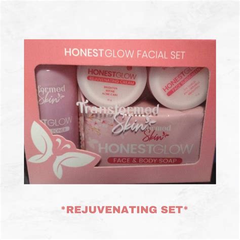 HONEST GLOW TRANSFORMED SKIN REJUVENATING FACIAL SET Lazada PH