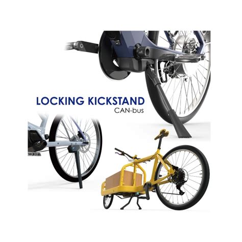 Smart Kickstand Lock With Canbus System Intelligent Secure Solution