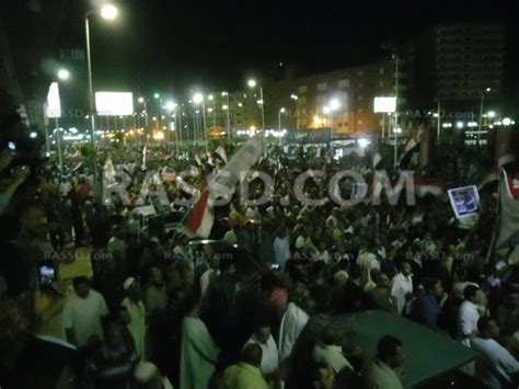 مسيرة حاشدة في أسيوط ترفض الانقلاب شبكة رصد الإخبارية