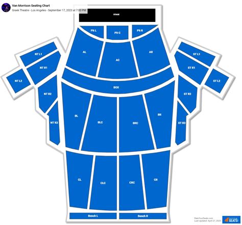 Greek Theatre - Los Angeles Seating Chart - RateYourSeats.com