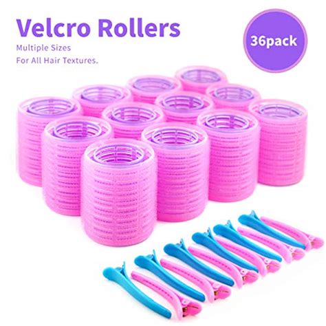 Jumbo Hair Rollers Sets Large Self Grip Hair Curlers 36 Packs Hair