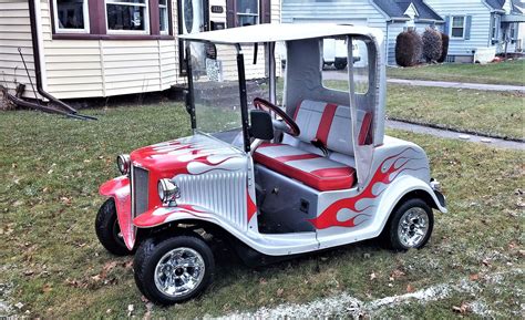 Pin By Lynne Turney Zalenski On My Style Custom Golf Carts Golf Carts Ford Hot Rod