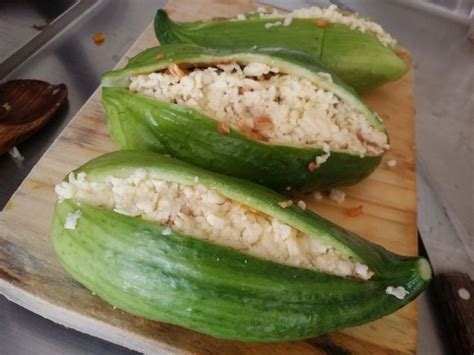 Como Preparar Y Hacer Recetas De Pepino Guisados Rellenos Preparacion