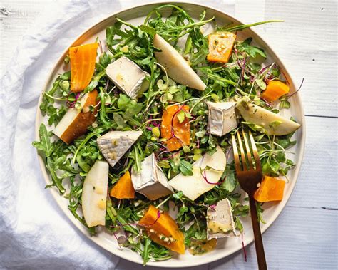 Roasted Beet Feta Salad The Yummy Vegan