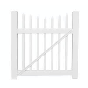 Reviews For Weatherables Plymouth 4 Ft W X 3 Ft H White Vinyl Picket