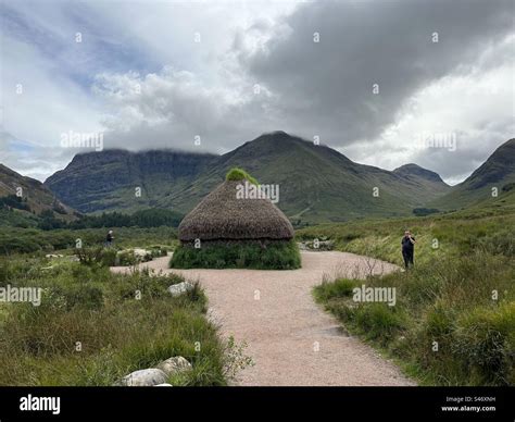 Turf House Reconstruction Glencoe National Trust Scotland Authentic