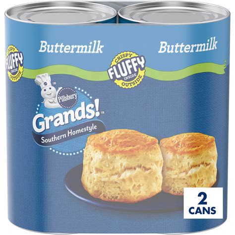 Pillsbury Grands Refrigerated Southern Homestyle Buttermilk Biscuits