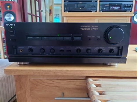 Sony Ta F Es Integrated Amplifier Mosfet Es W Ch Mm Mc Phono